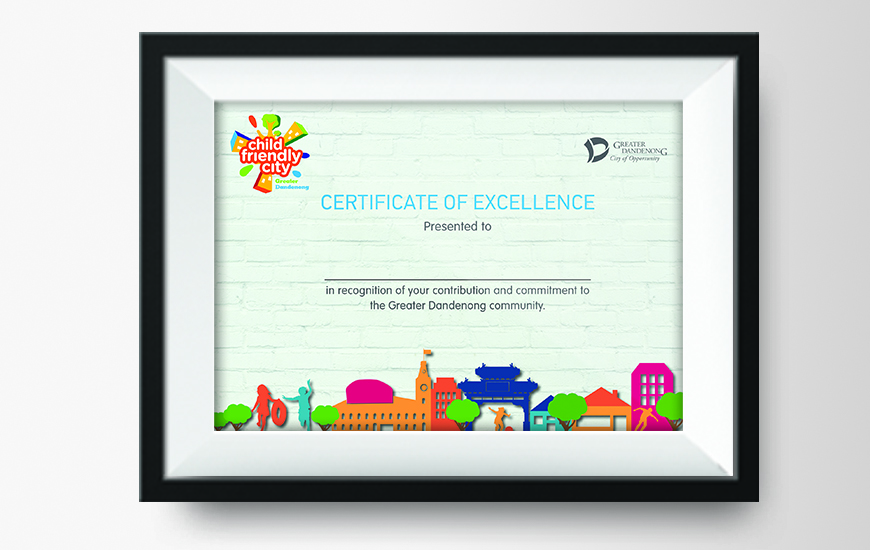 Synkd Child Friendly City Certificate